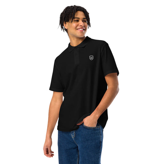 NHF Crown Unisex pique polo shirt